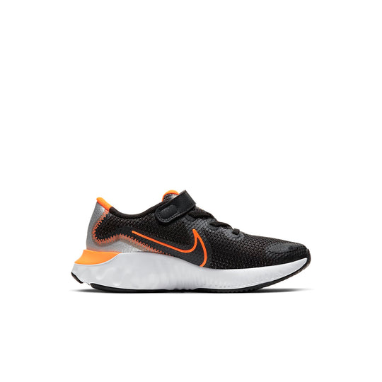 (PS) Nike Renew Run 'Black White Orange' CT1436-001