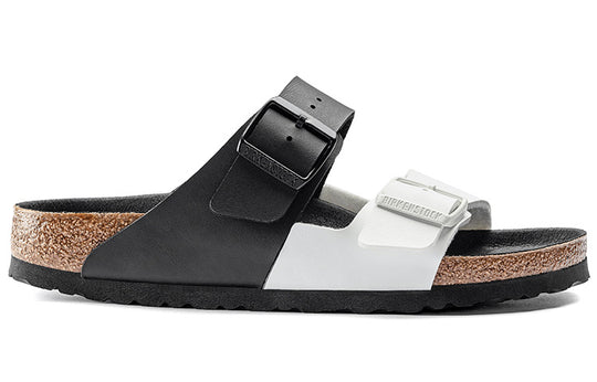 (WMNS) Birkenstock Arizona Series Black White Version Sandals 1019712