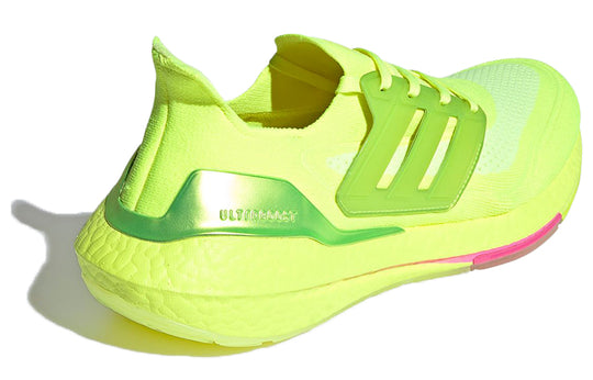 adidas Ultra Boost 21 'Solar Yellow Screaming Pink' FY0848