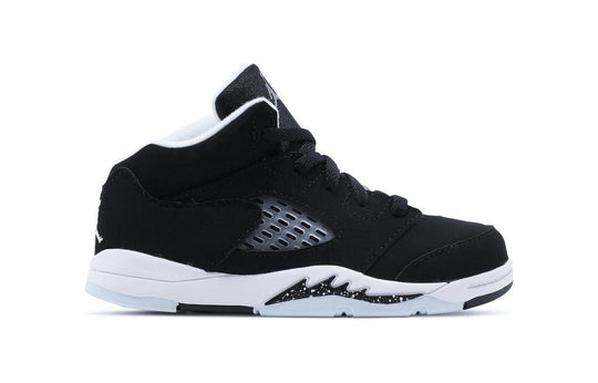 (TD) Air Jordan 5 Retro 'Black' 440890-035 Infant/Toddler Shoes  -  KICKS CREW