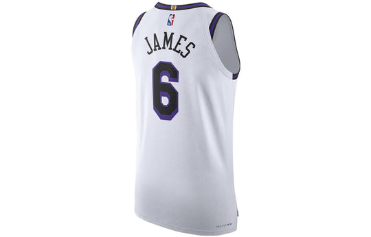 Nike Dri-FIT ADV NBA Los Angeles Lakers Lebron James City Edition 2022/23 Authentic Jersey DQ0198-101