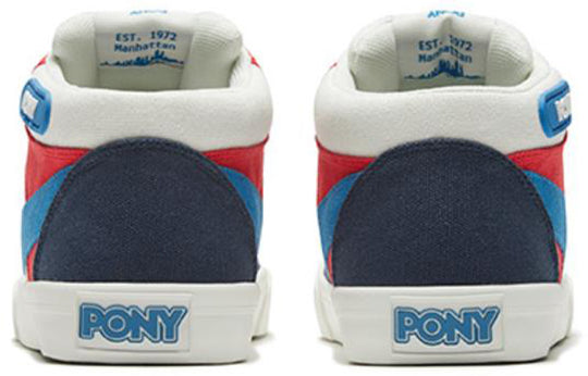 PONY Casual Shoes Blue/Red/White 02M1AT01RB