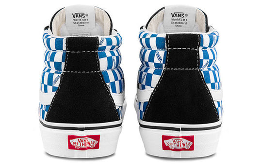 Vans Sk8-mid Checkerboard Blue/White VN0A3MV85I5