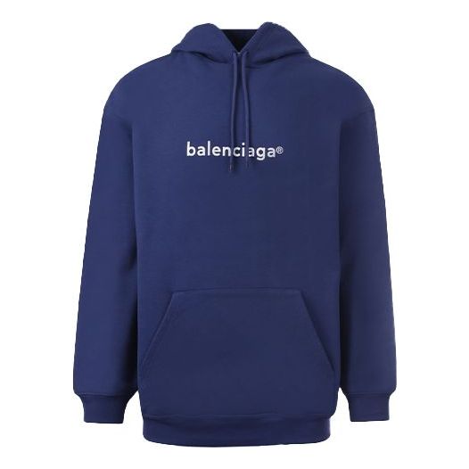 Balenciaga Copywrite Printed Logo Men's Blue 570811TIV551195
