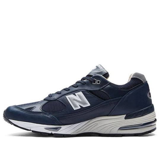 New Balance 991 Made in England ' Navy M991NNN Marathon Running Shoes/Sneakers - KICKSCREW