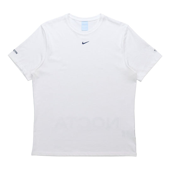 Nike x Drake NOCTA Cardinal Stock Logo Tee White DJ5949-100