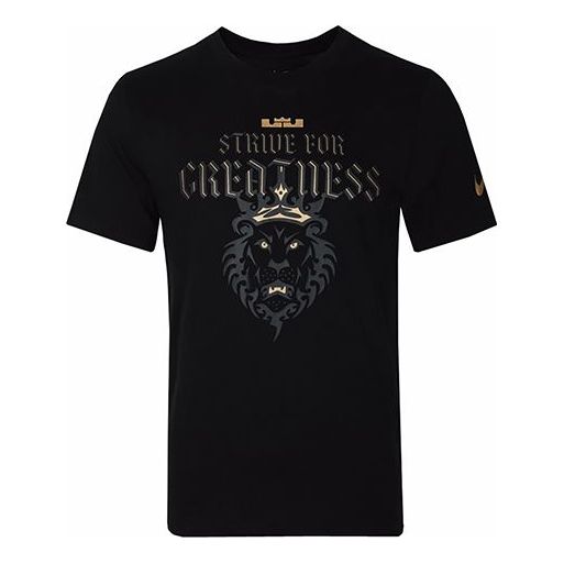 Nike Dri-FIT Lebron Strive For Greatness DRI-FIT TEE Men Black CD1321-010
