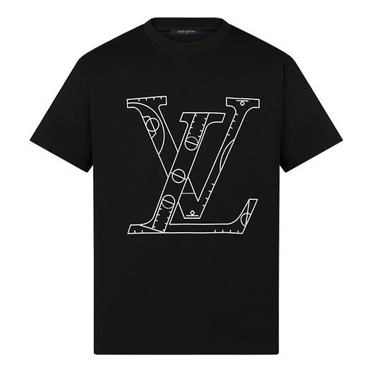 LOUIS VUITTON x NBA Unisex SS21 Logo Printing Black 1A8X0U
