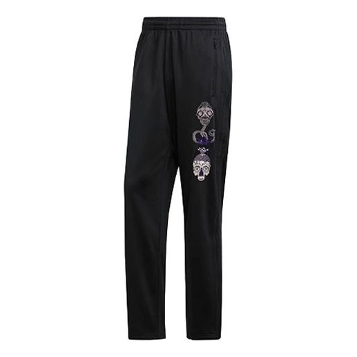 adidas originals FB Track Pants Abstract Casual Long Pants Black ED9359